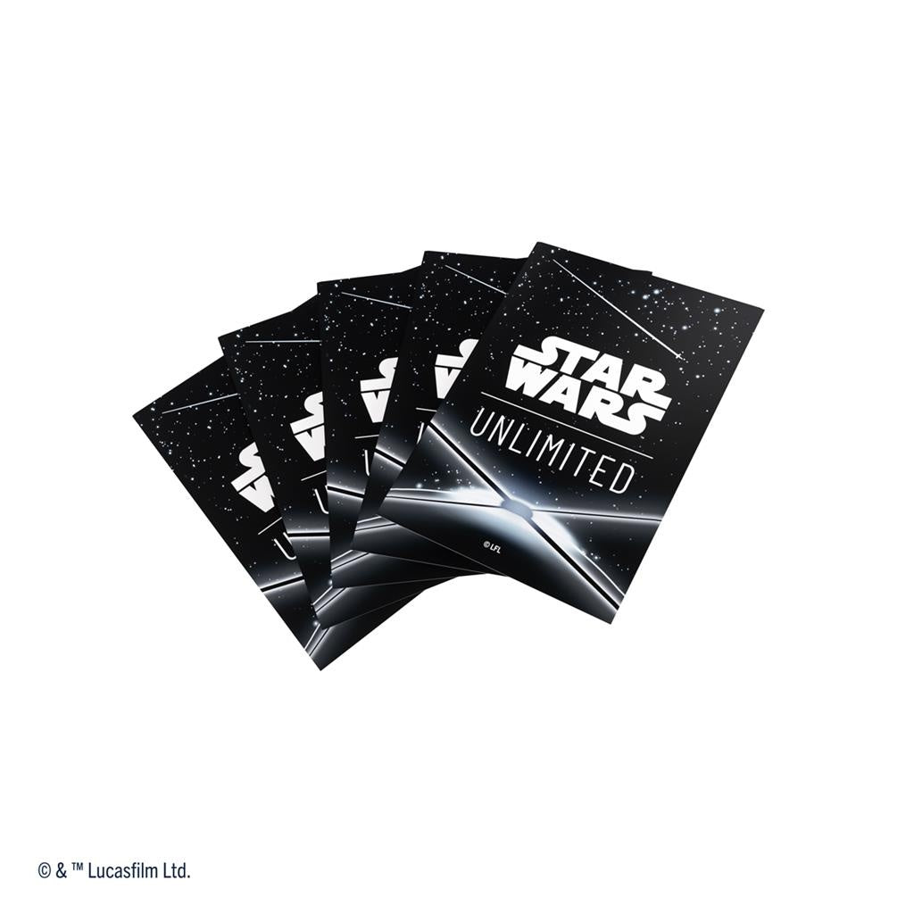 Star Wars Unlimited Art Sleeves - Space Black-Black