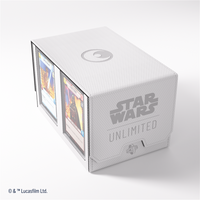 Star Wars Unlimited Double Deck Pod - White-Black