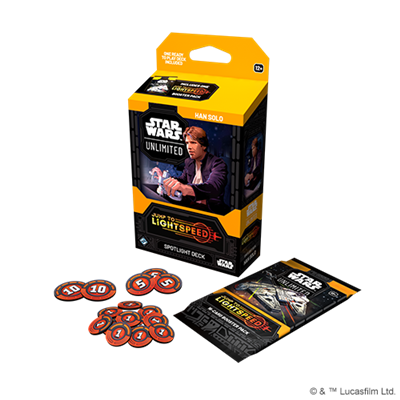 Star Wars Unlimited -  Jump to Lightspeed Deck - Han Solo