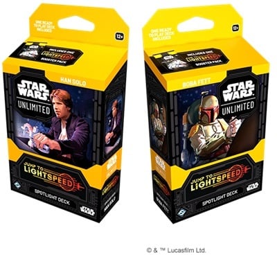 Star Wars Unlimited -  Jump to Lightspeed Deck Set