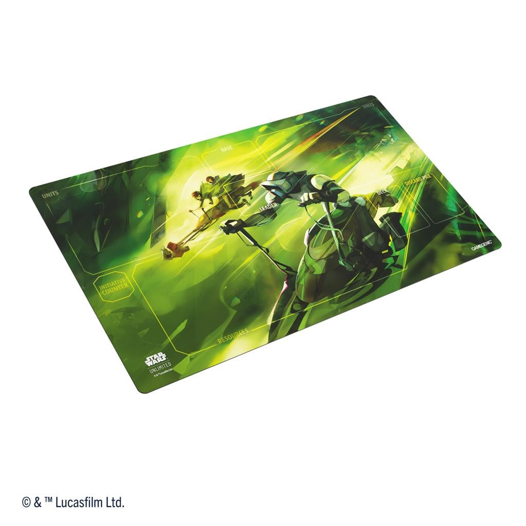 Star Wars Unlimited Prime Game Mat - Speeder Bike Chase