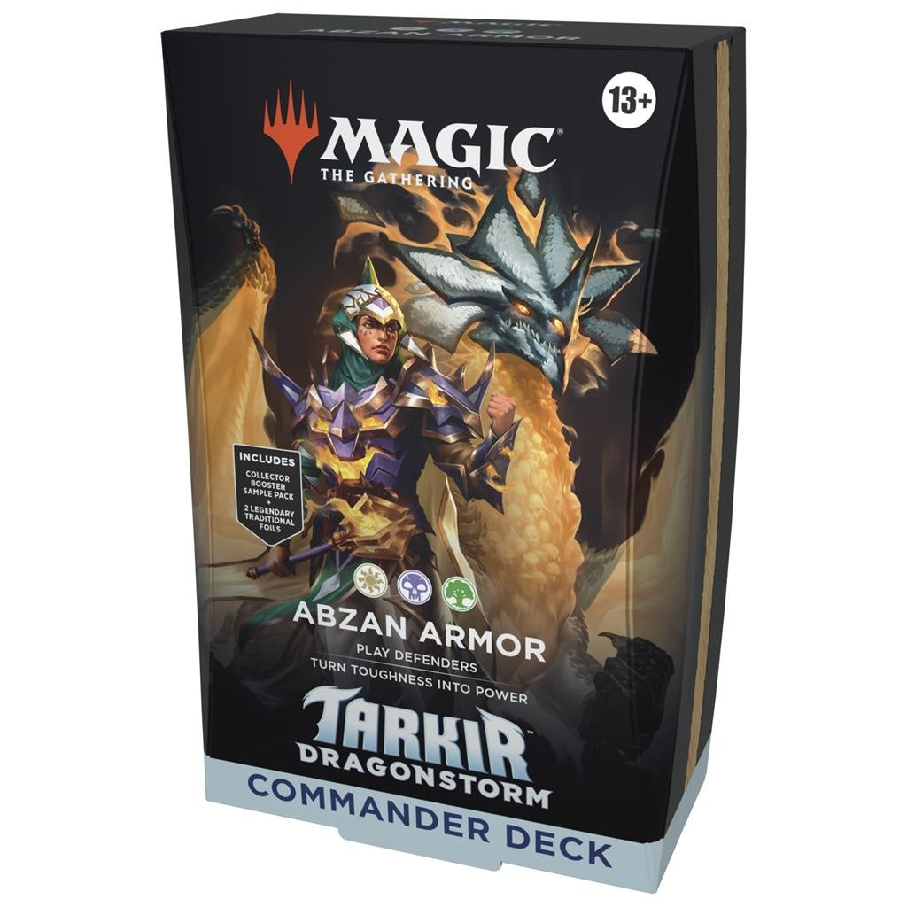 Tarkir Dragonstorm Commander Deck Abzan Armor MTG