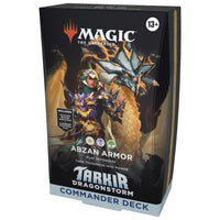 Tarkir Dragonstorm Commander Deck Abzan Armor MTG