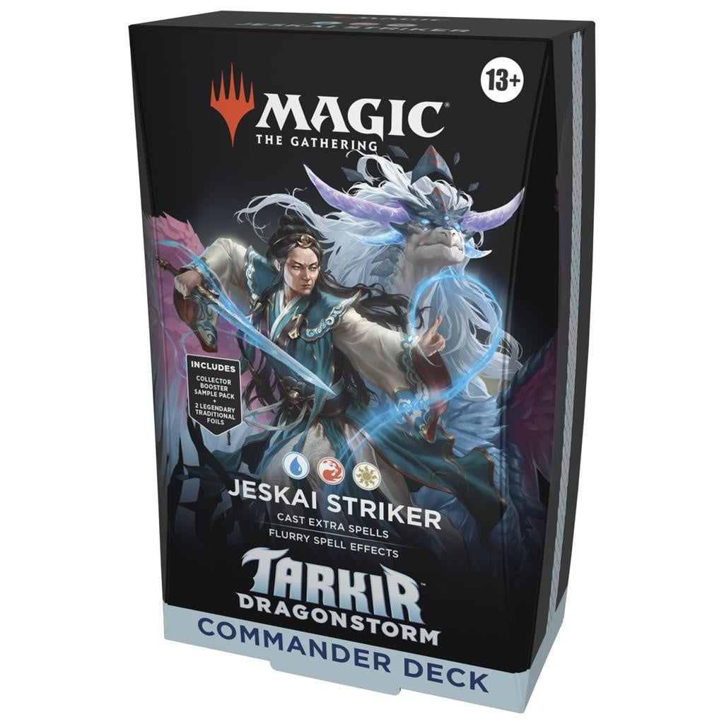 Tarkir Dragonstorm Commander Deck Jeskai Striker MTG