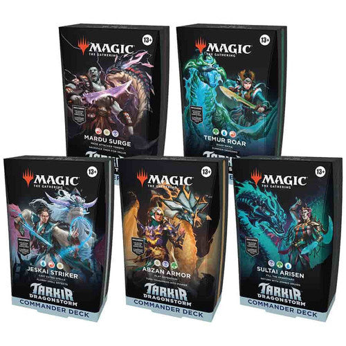 Tarkir Dragonstorm Commander Deck Set MTG