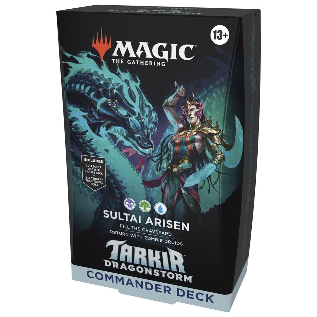 Tarkir Dragonstorm Commander Deck Sultai Arisen MTG