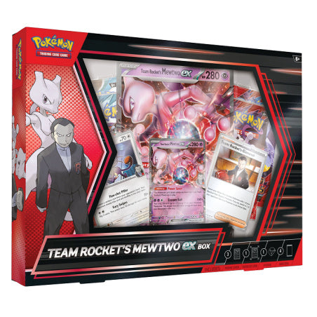 Team Rocket's Mewtwo ex Box Pokemon