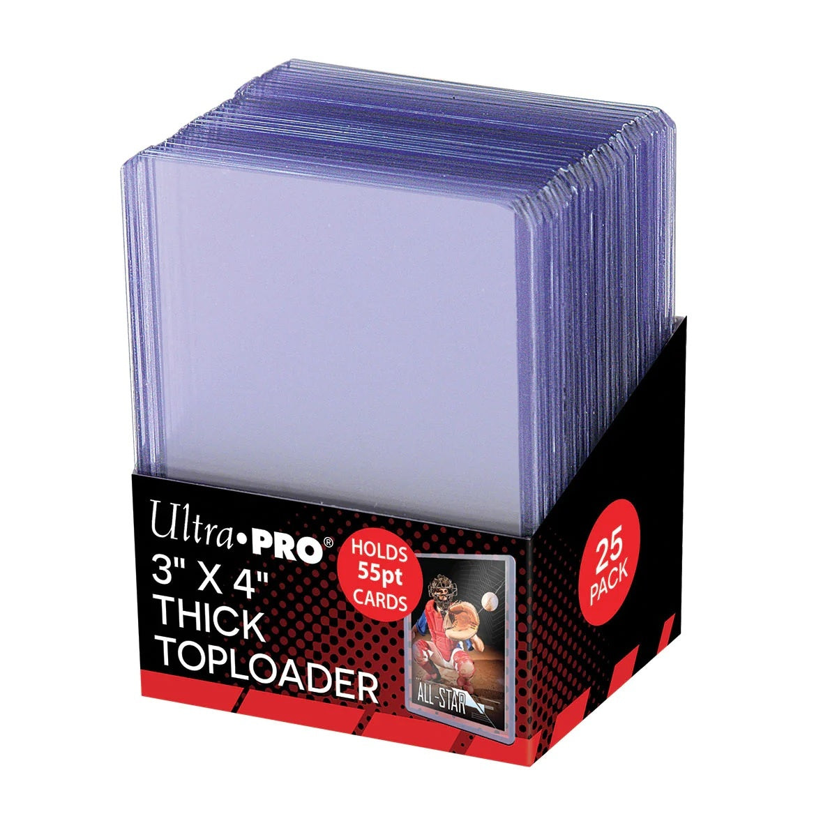 Toploaders Clear 55PT Action Packed (25 Pieces) Ultra Pro