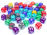 Translucent D6 Dice Chessex 16mm