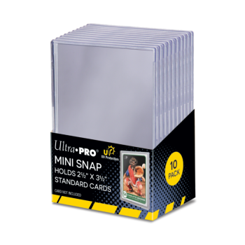 Ultra Pro Mini Snap UV Card Holder (10 Pack)