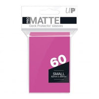 Ultra Pro Small Matte Sleeves Bright Pink