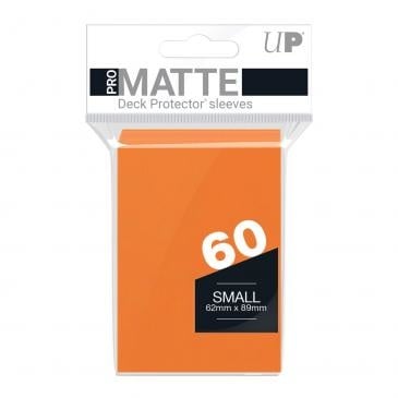 Ultra Pro Small Matte Sleeves Orange
