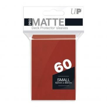 Ultra Pro Small Matte Sleeves Red
