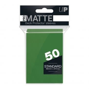 Ultra Pro Standard Matte Sleeves Green