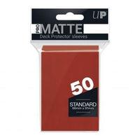 Ultra Pro Standard Matte Sleeves Red