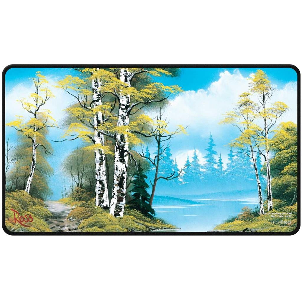 Ultra Pro Stitched Playmat - Bob Ross Lakeside Path