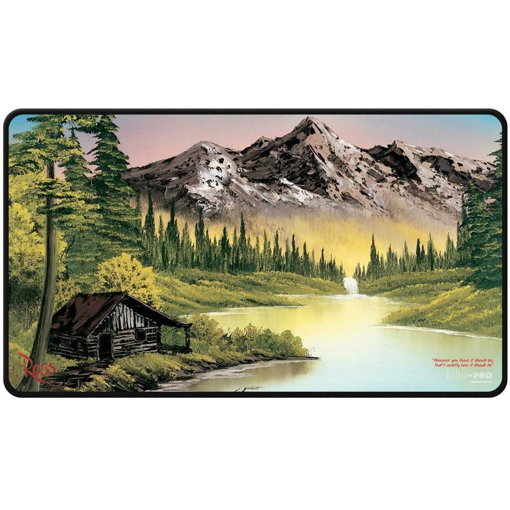 Ultra Pro Stitched Playmat - Bob Ross Mountain Retreat