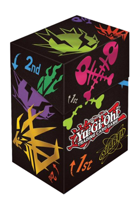 double deck case yugioh Card Supplies Purple Box Monster Protectors instantly converting any surface into your personal battlefield Yugioh Gaming Deck Box |